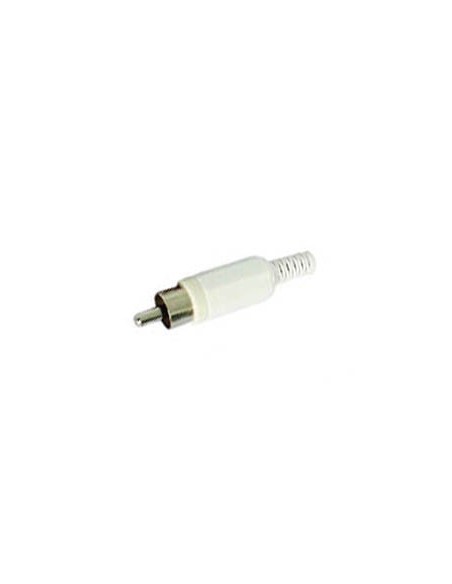 CINCH-STECKER - WEIß
