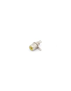 RCA BINDING POST FEMALE - NICKEL - YELLOW