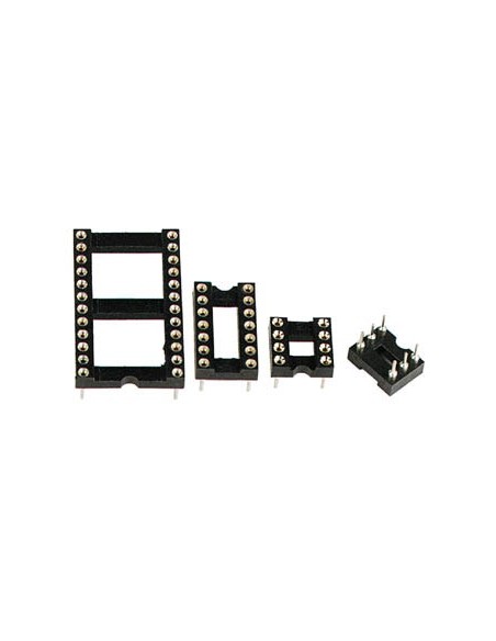 16P DIL IC SOCKET TULIP 300MIL