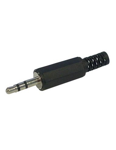 3.5mm-STEREO-KLINKENSTECKER - KUNSTSTOFF, SCHWARZ