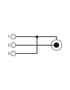 3P XLR SOCKET TO RCA SOCKET 2