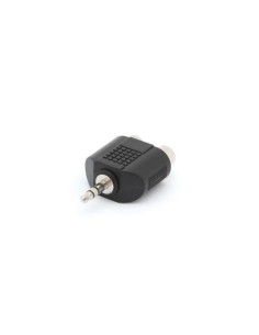 DUAL FEMALE RCA TO MALE 3.5mm STEREO JACK