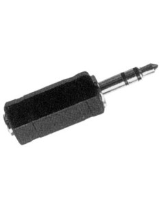 FEMALE 3.5mm MONO JACK TO MALE 3.5mm STEREO JACK