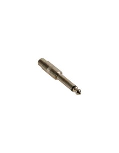 VROUWELIJKE RCA PLUG NAAR MANNELIJKE 6.35mm MONO JACK -...