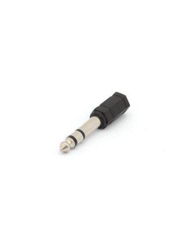 JACK FEMELLE 3.5mm STEREO VERS JACK MALE 6.35mm STEREO