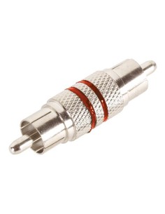 CINCH-STECKER AUF CINCH-STECKER - ROT
