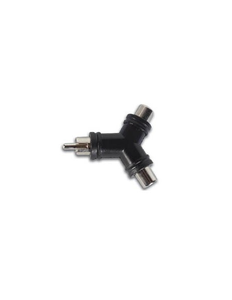 FICHE RCA MALE VERS 2 x FICHE RCA FEMELLE