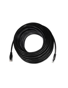 U/UTP CAT6 network patch cable / 20m / black / m-m 2