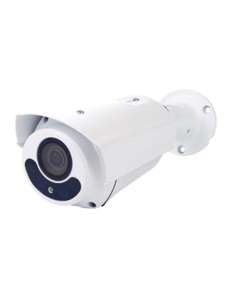 HD CCTV-CAMERA - HD-TVI - GEBRUIK BUITENSHUIS - CILINDRISCH - IR - VARIFOCALE LENS - GEMOTORISEERD - 1080P - WIT