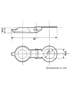 CLAPET DE PROTECTION POUR INTERRUPTEURS A CLE KS1, KS2,... 2