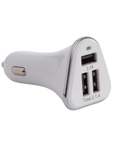 TRIPLE USB CAR CHARGER (5 VDC - 4.2 A) - 21 W max.