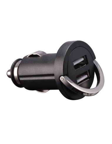 DUAL USB CAR CHARGER - 5V - 2.1A , 10.5W max.