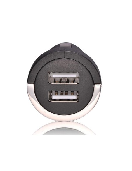 USB-LADER VOOR DE AUTO MET 2 x USB-AANSLUITING - 5V - 2.1A, 10.5W max.