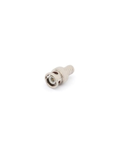 CONECTOR BNC MACHO PARA CABLE RG58/U - CRIMPADO RÁPIDO