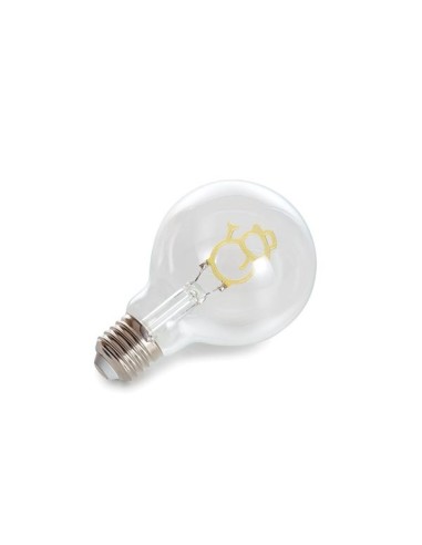 Deco bulb - ledlamp - filament (goudkleurig) in de vorm van een sneeuwman - 220-240 V