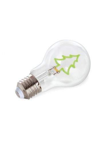 DECO BULB - ampoule LED - filament vert en forme de sapin - 220-240 V