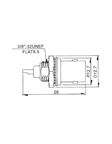 BNC FEMALE, CHASSIS MOUNTING