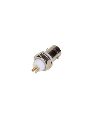 CONECTOR BNC HEMBRA - MONTAJE EN CHASIS - AISLADO