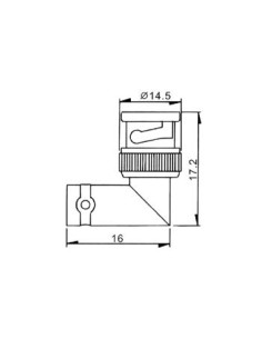 BNC-BUCHSE / BNC-STECKER, 90° 2