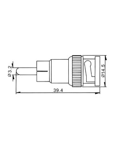 ADAPTATEUR BNC MALE VERS RCA MALE 2
