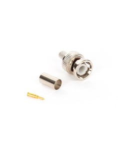 BNC MALE RG59/U, 3 parts CRIMP