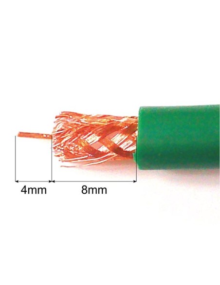 BNC MALE RG59/U, 3 parts CRIMP