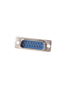 MANNELIJKE 15P SUB-D CONNECTOR - CHASSISMONTAGE