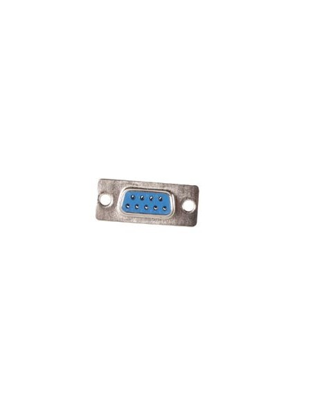 FEMALE 9-PIN SUB-D CONNECTOR - CHASSIS MOUNTING
