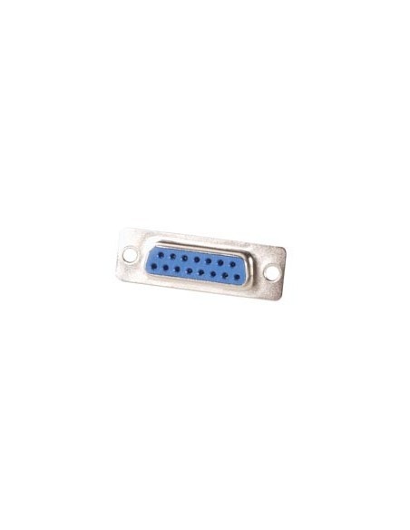 VROUWELIJKE 15P SUB-D CONNECTOR - CHASSISMONTAGE