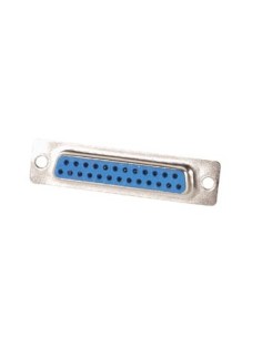 VROUWELIJKE 25P SUB-D CONNECTOR - CHASSISMONTAGE
