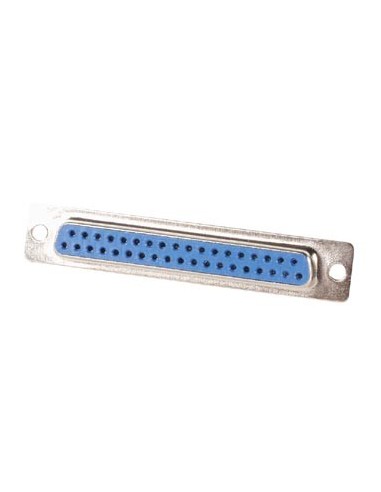 CONECTOR SUB-D HEMBRA 37 CONTACTOS, PARA CHASIS