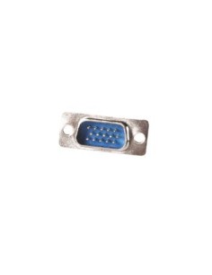MANNELIJKE 15P D-CONNECTOR - HOGE DICHTHEID - CHASSISMONTAGE