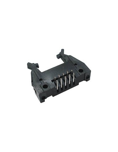 CONECTOR BASE PARA CI, 16 CONTACTOS, ACODADO