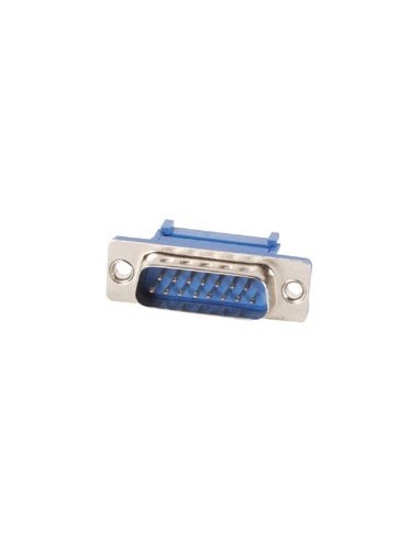 CONNECTEUR SUB-D MALE 15 BROCHES POUR CABLE NAPPE