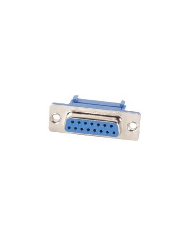 CONNECTEUR SUB-D FEMELLE 15 BROCHES POUR CABLE NAPPE