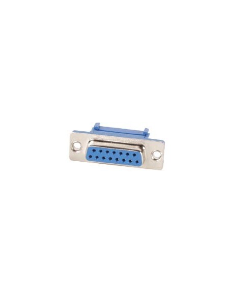 VROUWELIJKE 15P SUB-D CONNECTOR VOOR PLATTE KABEL
