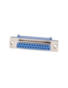 CONNECTEUR SUB-D FEMELLE 25 BROCHES POUR CABLE NAPPE