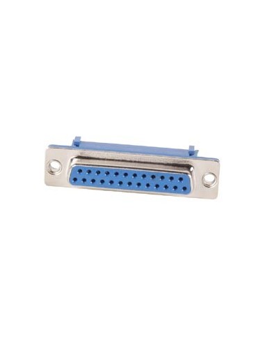 CONNECTEUR SUB-D FEMELLE 25 BROCHES POUR CABLE NAPPE