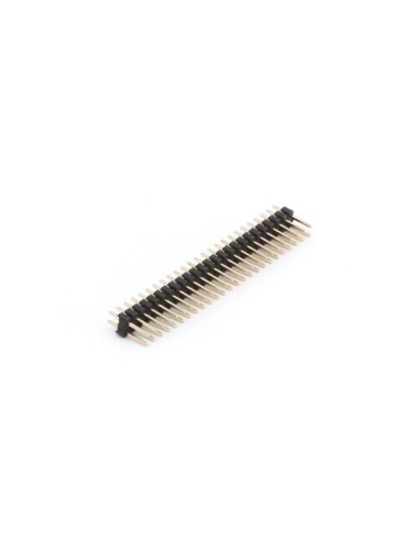 BARRETTE MALE DOUBLE RANGEE - 50 BROCHES