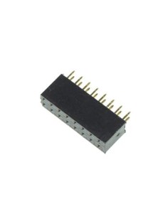 16-PINS DUBBELE PINHEADER - VROUWELIJK