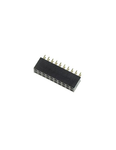 20-PIN DUAL PIN HEADERS - FEMALE