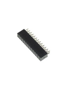 BARRETTE FEMELLE DOUBLE RANGEE - 26 BROCHES