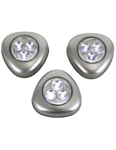 SELBSTKLEBENDE LED-LAMPEN - 3-tlg.