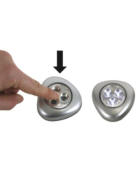 SELBSTKLEBENDE LED-LAMPEN - 3-tlg.