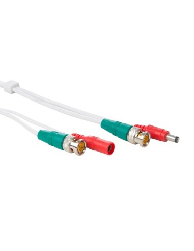 CONSUMER CCTV VIDEO & POWER CABLE - 18 m - WHITE