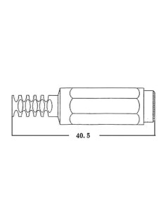 VROUWELIJKE DC VOEDINGSCONNECTOR 2.5mm x 5.5mm 2