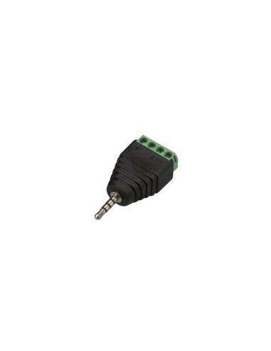 2.5 mm STEREO PLUG TO 4P SCREW TERMINAL (5 pcs)