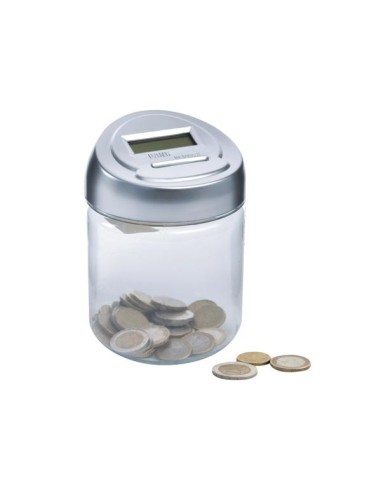 MONEY JAR WITH DIGITAL COUNTER