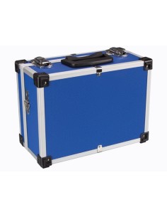 VALISE À OUTILS EN ALUMINIUM - 320 x 230 x 155 mm - BLEU