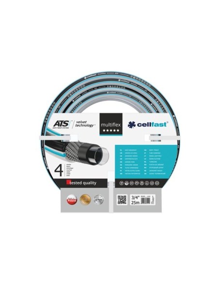 CELLFAST - GARTENSCHLAUCH - MULTIFLEX ATS VARIANT™ VT - 3/4" - 25 m